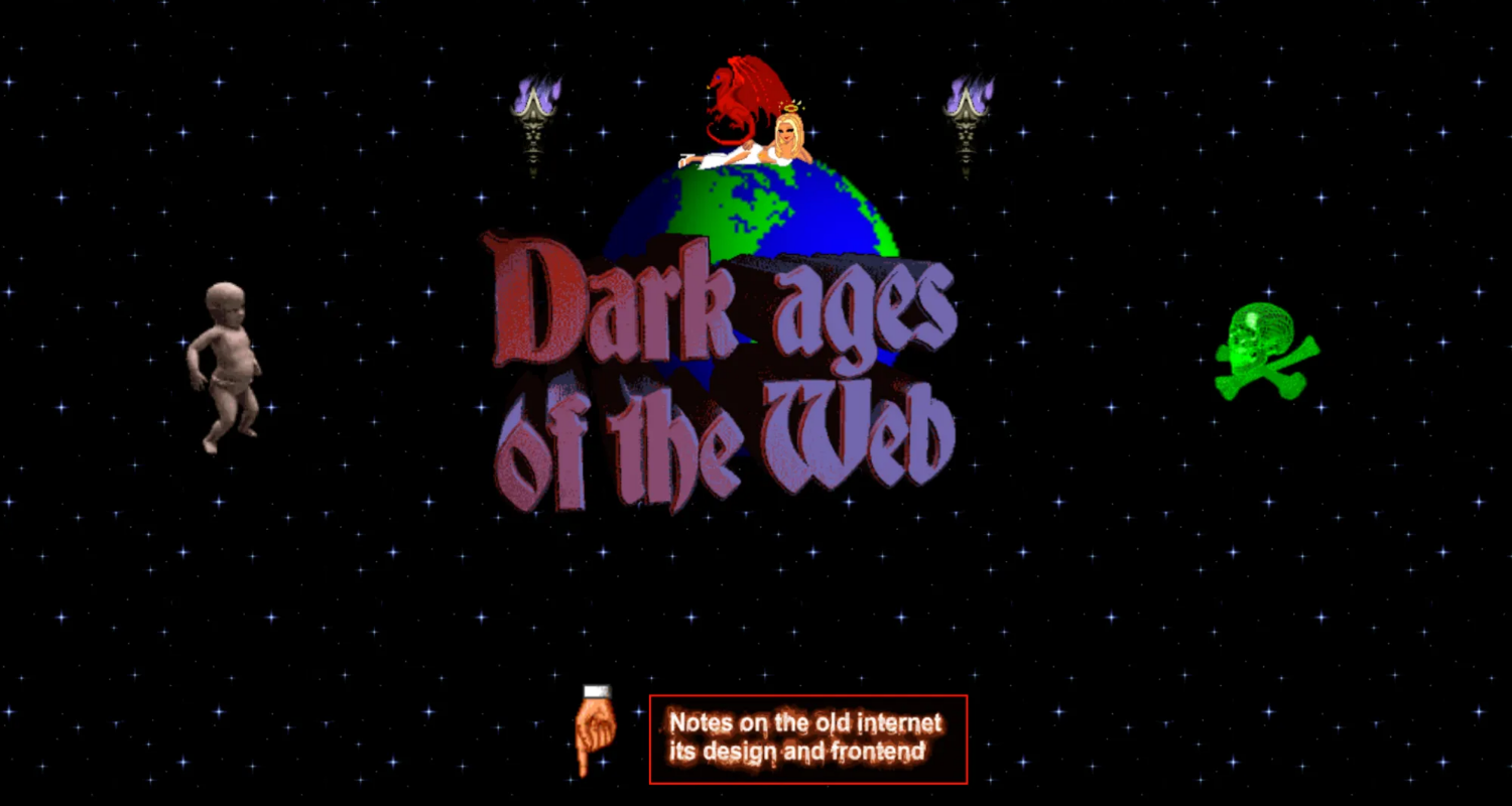 Dark ages if the web