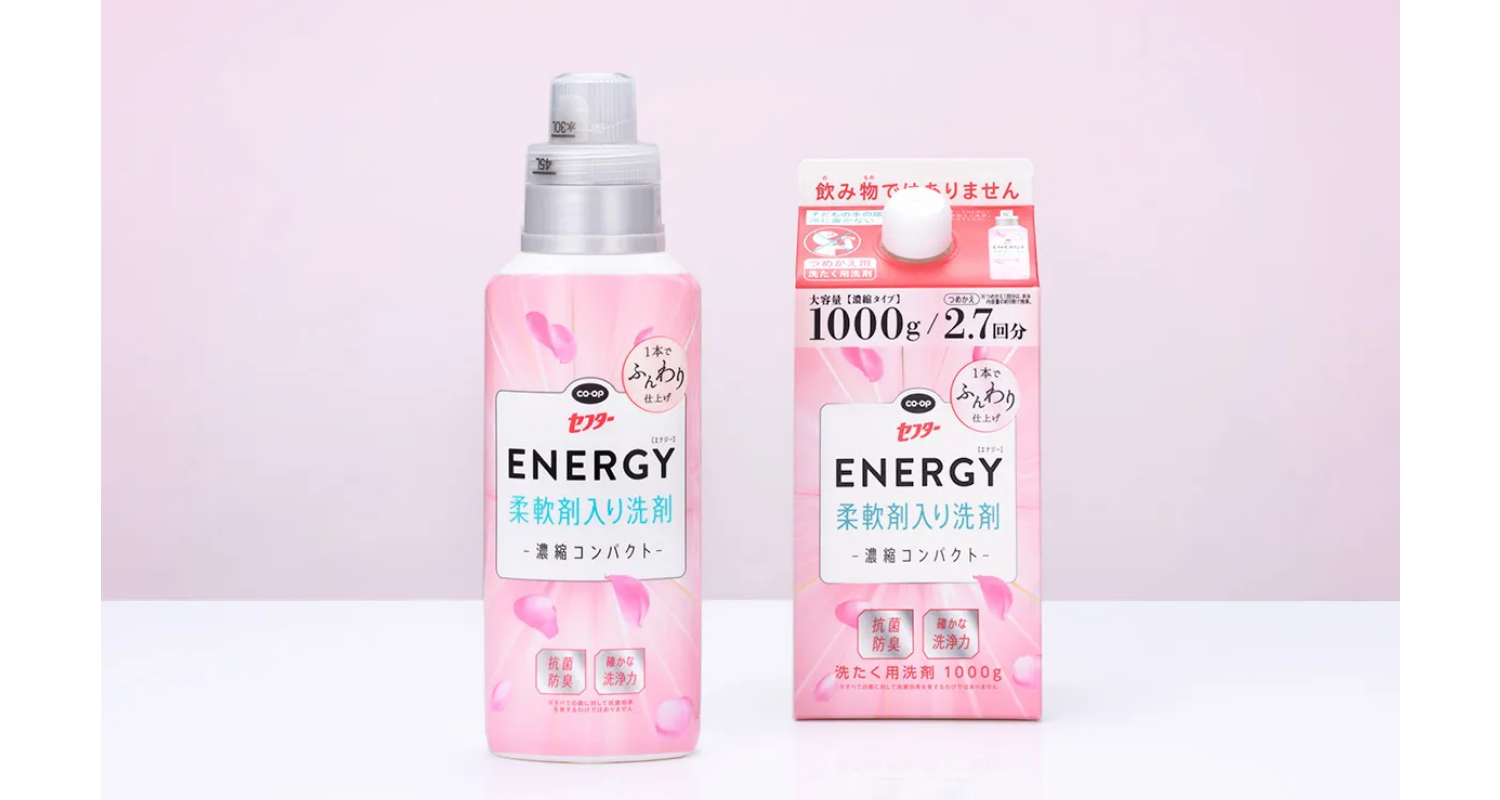 株式会社コープクリーン セフターENERGY柔軟剤入り濃縮洗剤