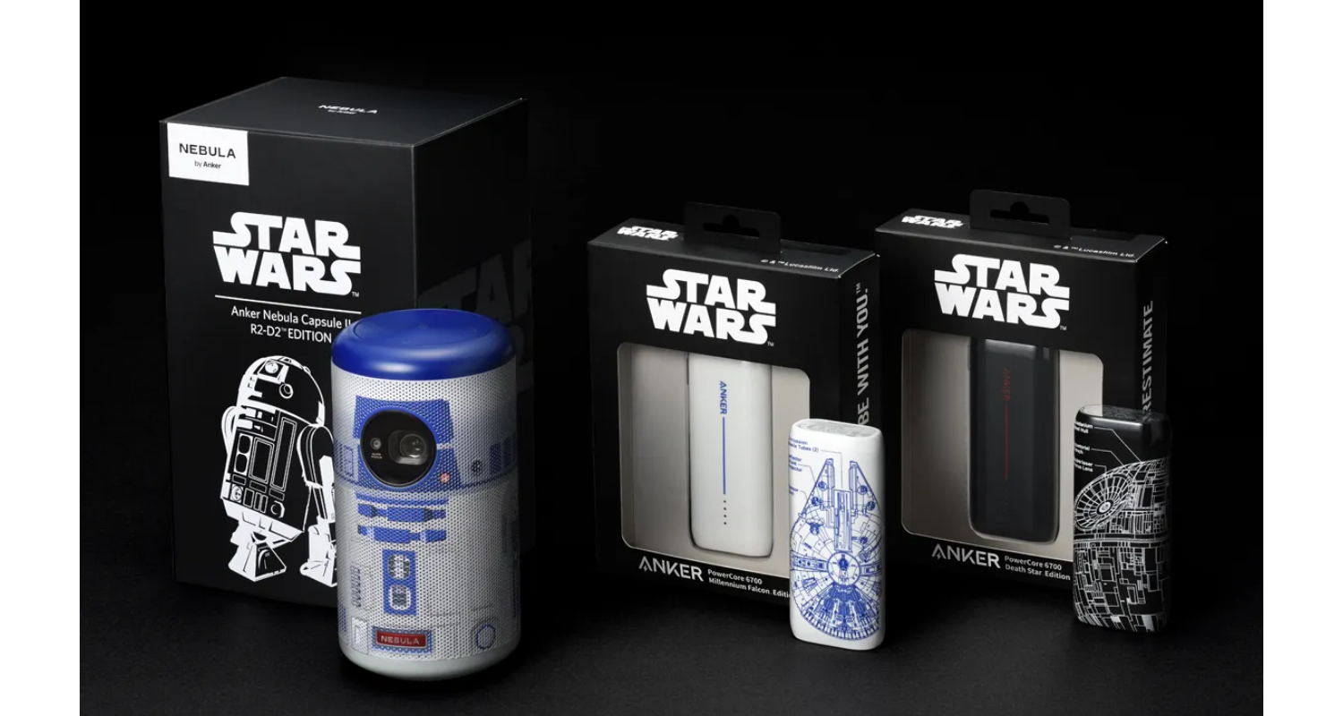 アンカー・ジャパン株式会社 Anker モバイルプロジェクター/モバイルバッテリー Star Wars