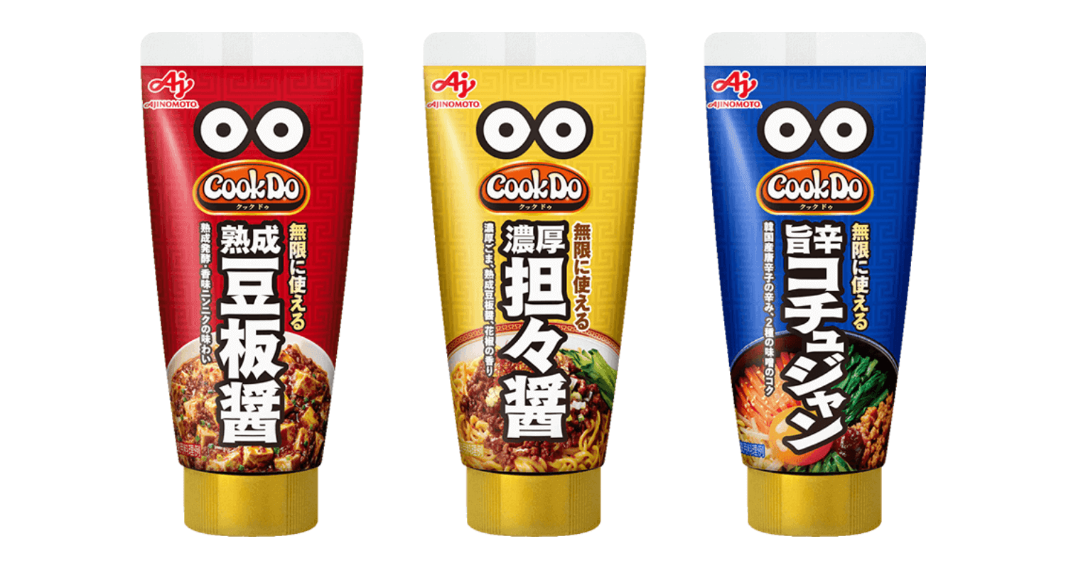 味の素食品株式会社 CookDo 醬 チューブ