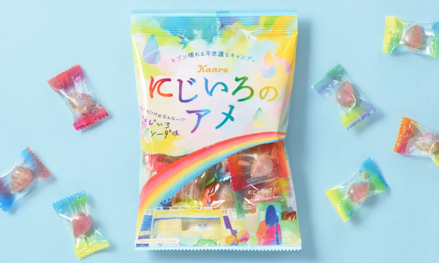 カンロ株式会社 にじいろのアメ