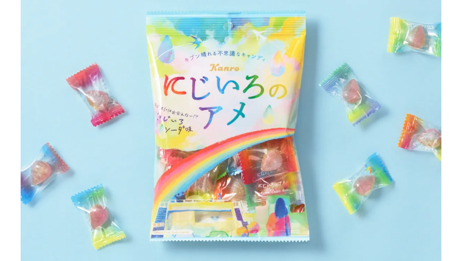 カンロ株式会社 にじいろのアメ