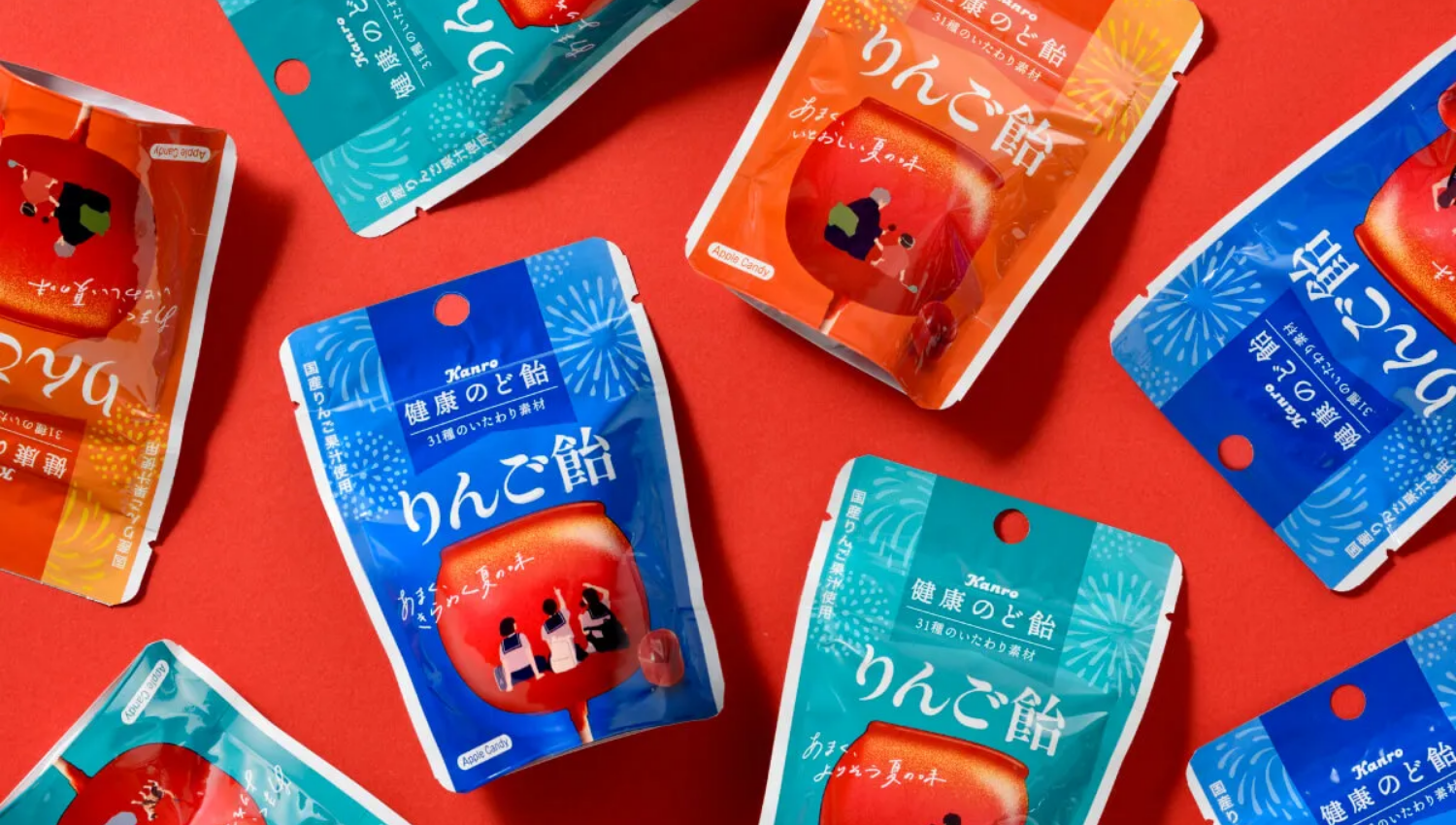 カンロ株式会社 健康のど飴 りんご飴