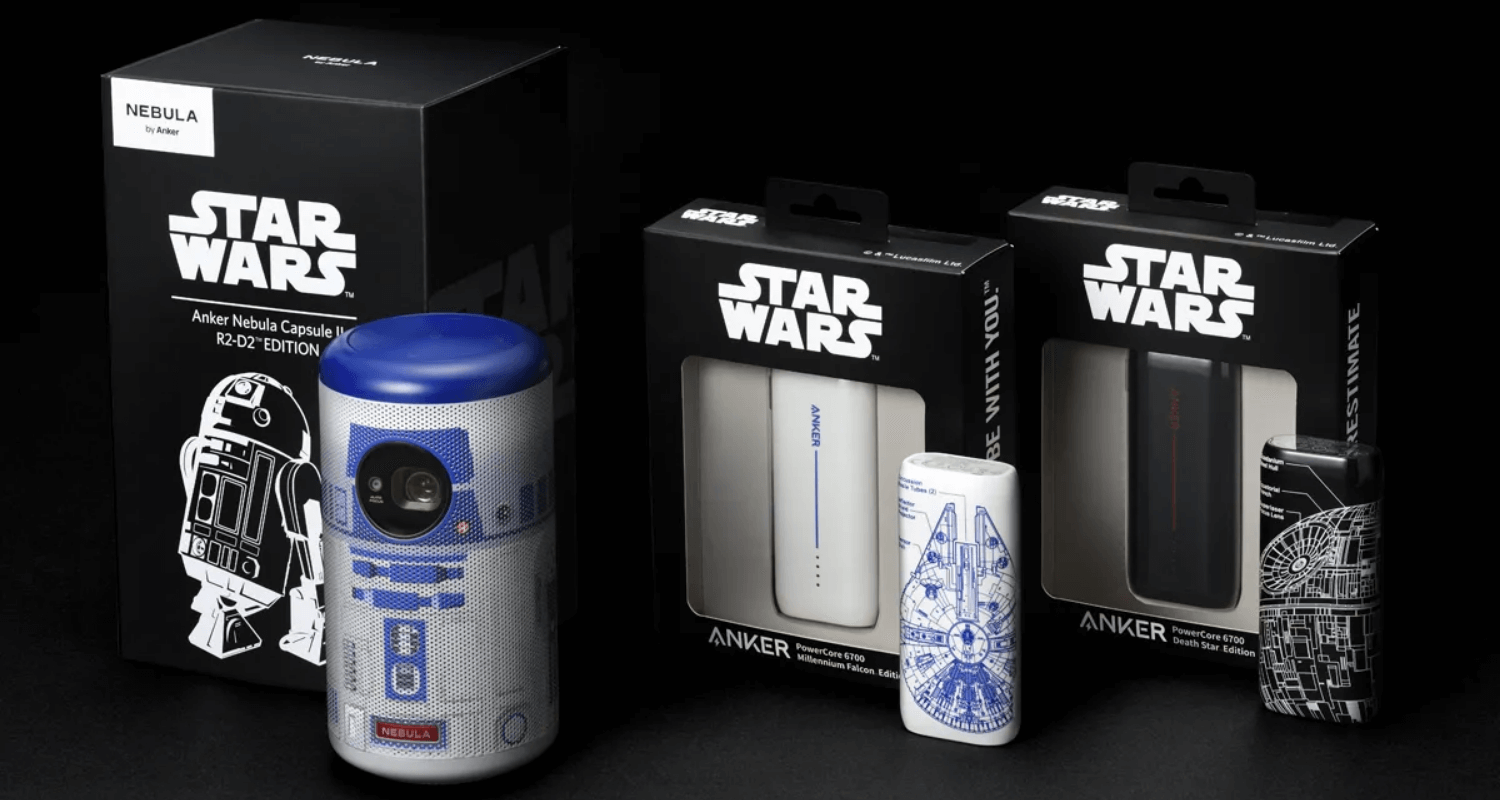 アンカー・ジャパン株式会社 Anker モバイルプロジェクター/モバイルバッテリー Star Wars