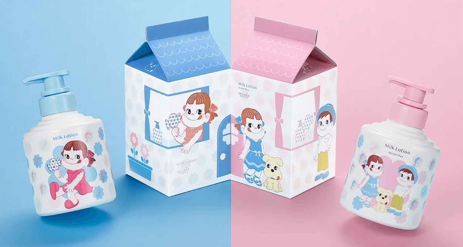 株式会社ミュゼプラチナム 限定ミルクローション ペコちゃんデザイン