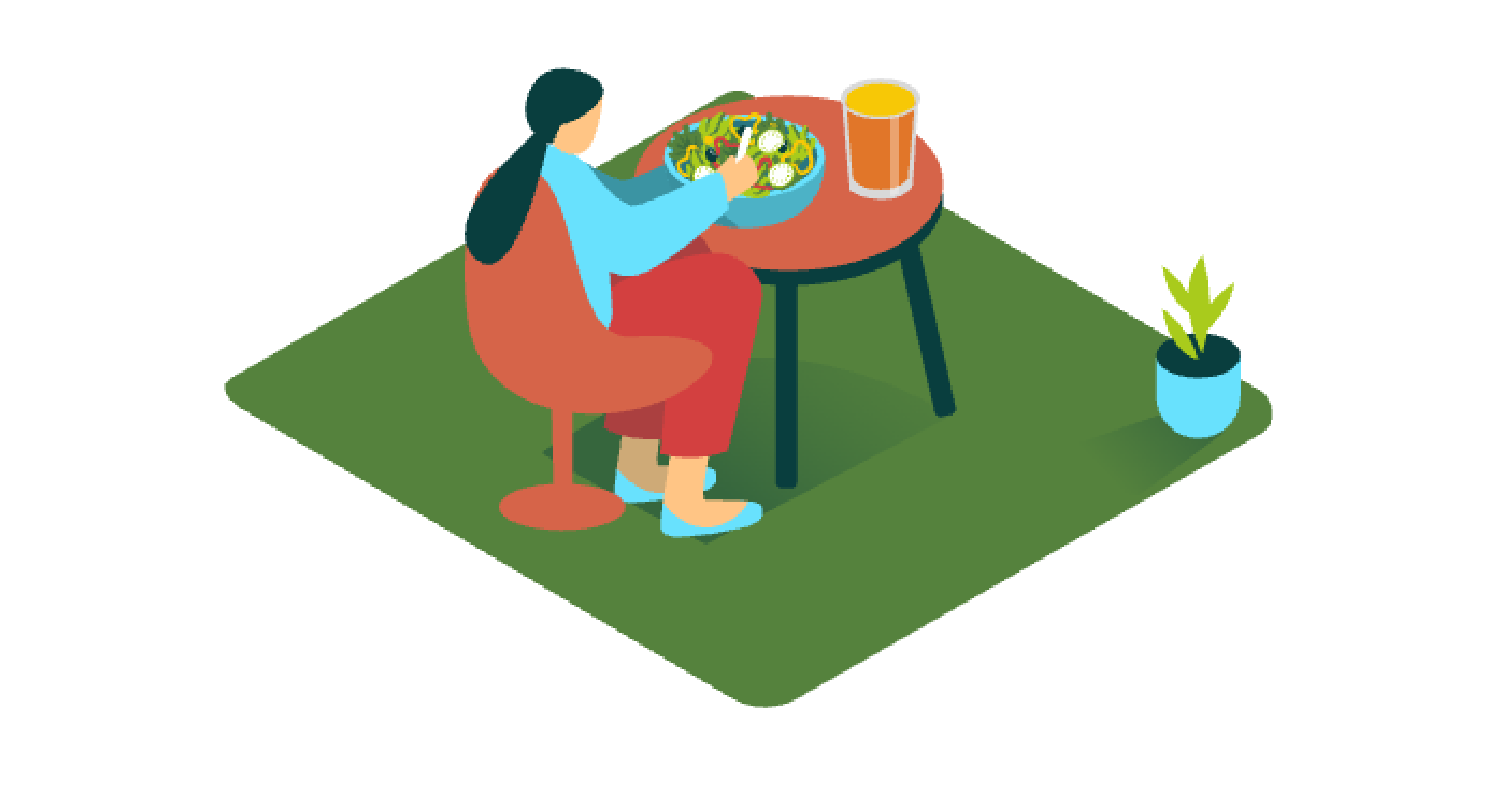 写真やイラストには「生活感」を