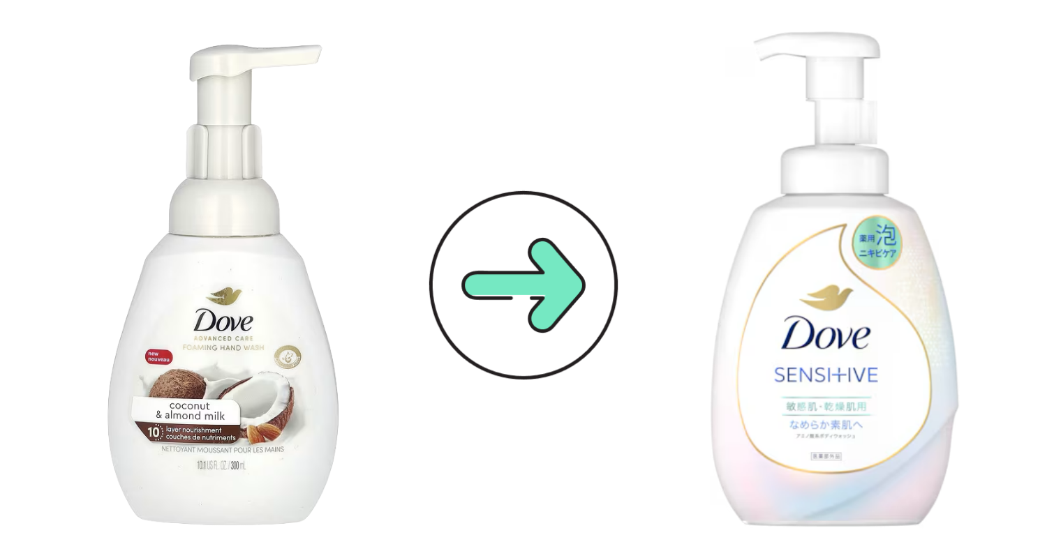 Dove（アメリカ → 日本）