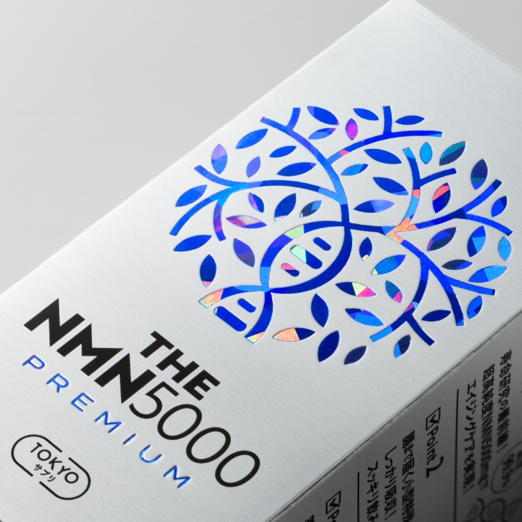 TOKYOサプリTHE NMN5000 THE NMN5000 プレミアム<br>パッケージデザイン（健康食品
