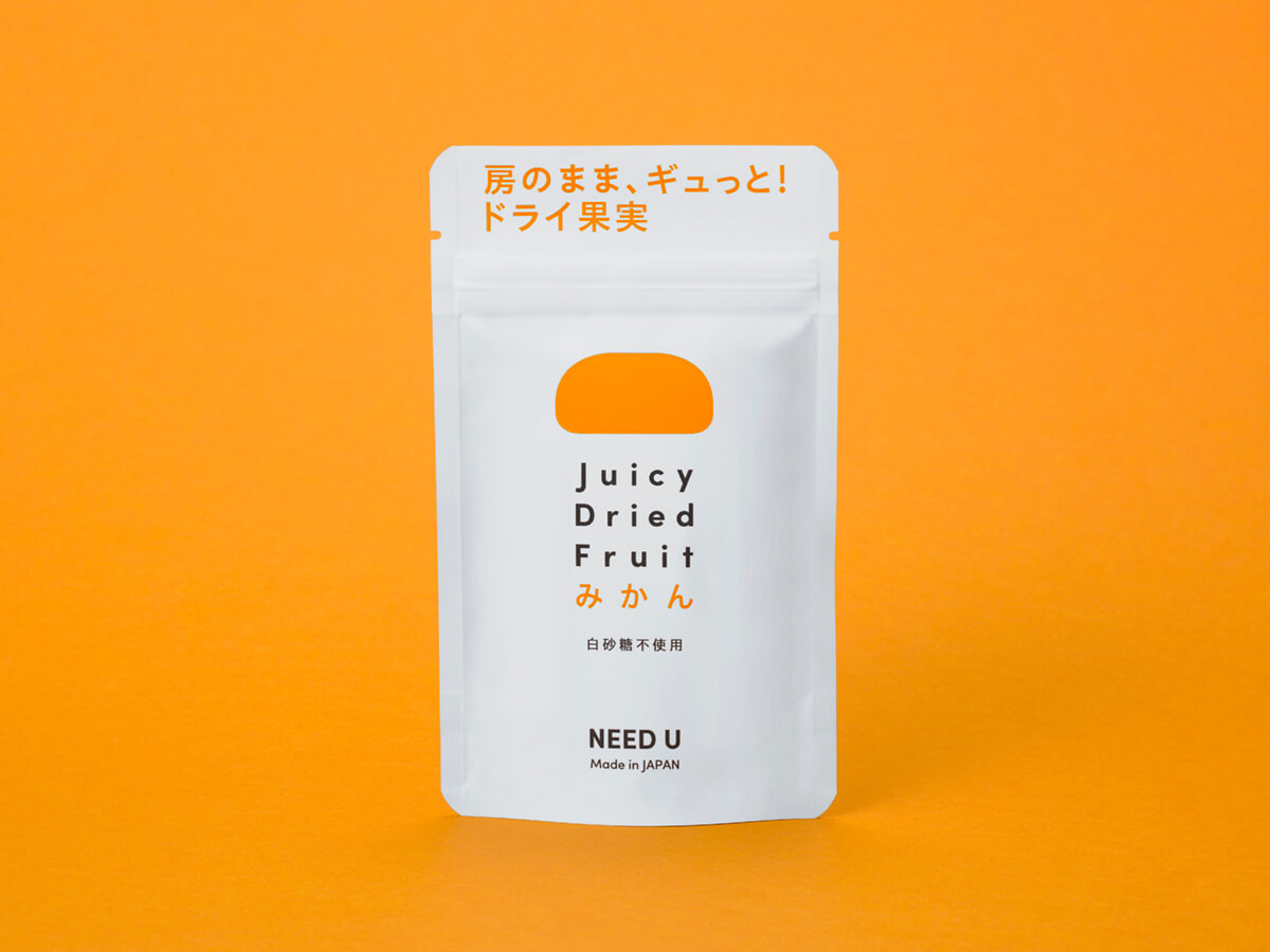 JUICY DRYフルーツパッケージデザイン パッケージデザイン 