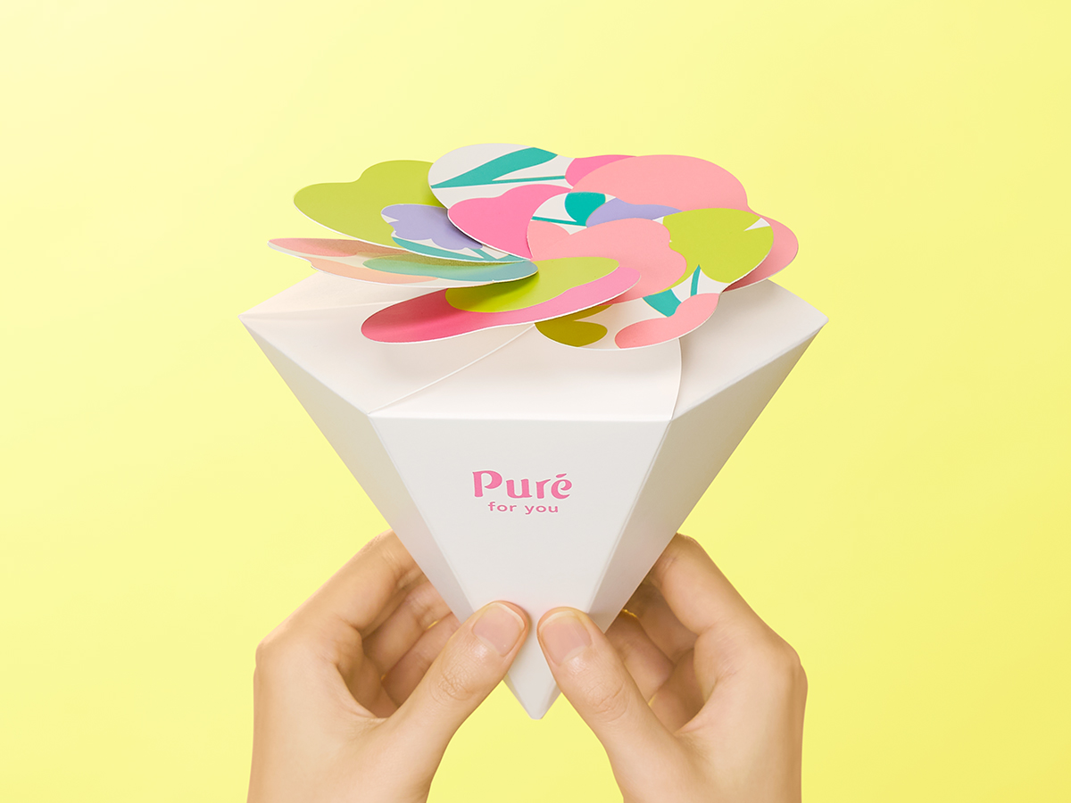 Puré for you　パッケージデザイン パッケージデザイン 