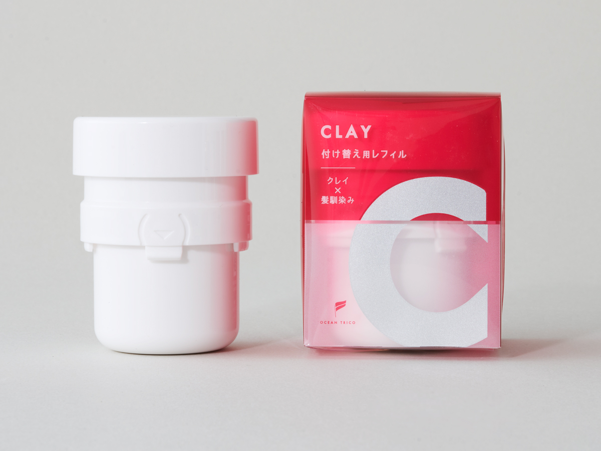 オーシャントリコ　ヘアワックスレフィル　パッケージデザイン パッケージデザイン 