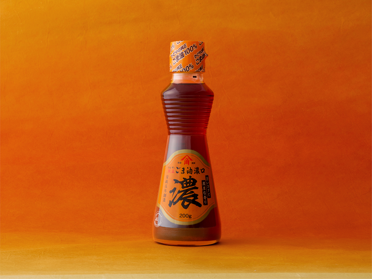 純正ごま油濃口	パッケージデザイン パッケージデザイン 
