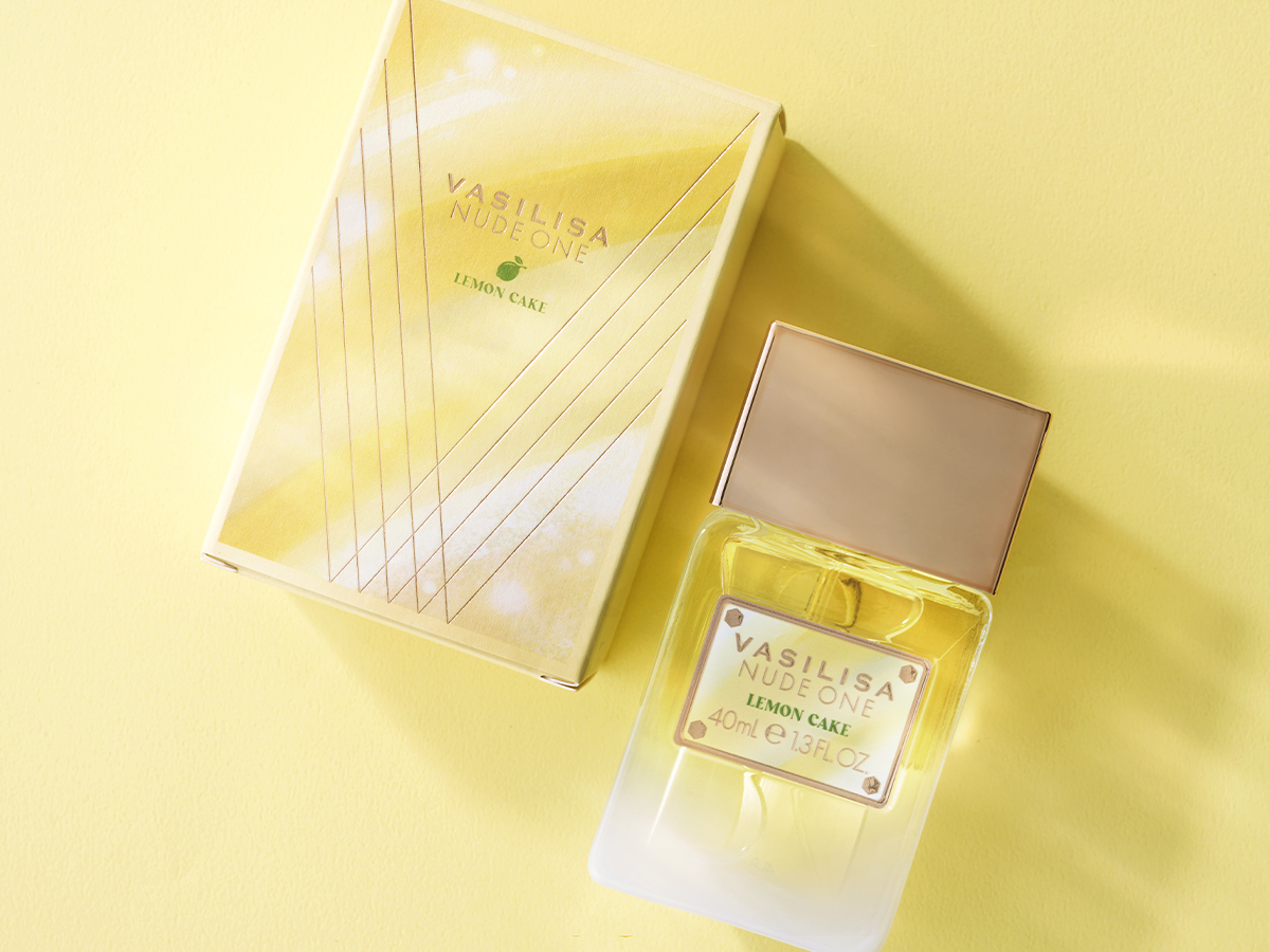 ヴァシリーサ ヌード ワンレモンケーキ オードパルファムパッケージデザイン パッケージデザイン 