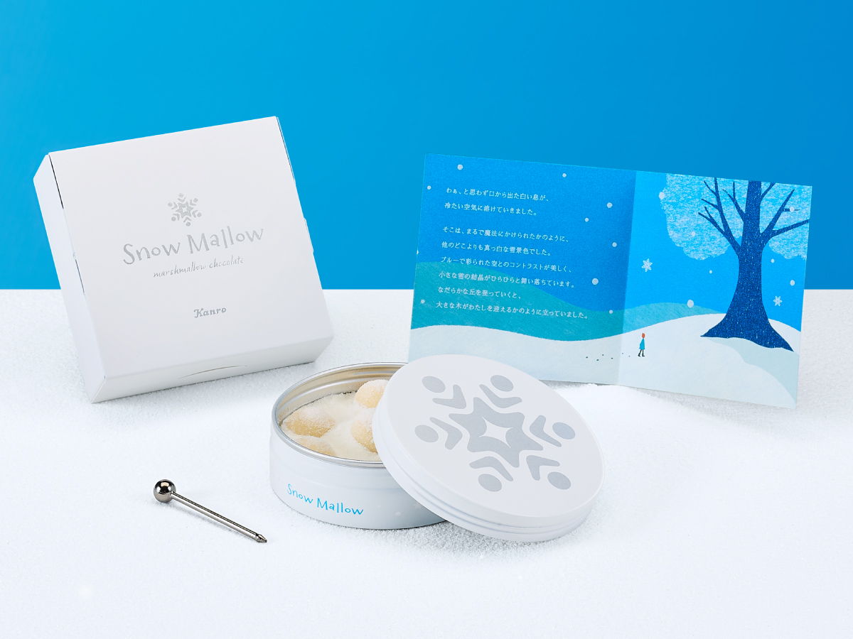 スノーマロウ　パッケージデザイン パッケージデザイン 